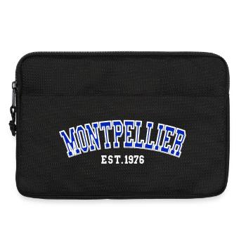 Montpellier Est. 1976 - Laptop bag 13" - black - Front