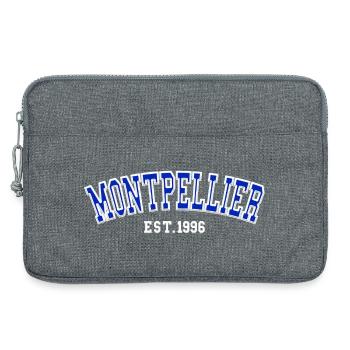 Montpellier gegründet 1996 - Laptoptasche 13" - Grau meliert - Vorne
