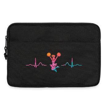 Cheerleader Cheer Mom Cheerleading - Laptop bag 13" - black - Front