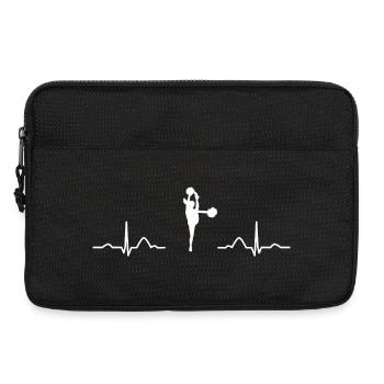 Cheerleader Cheer Mom Cheerleading - Laptop bag 13" - black - Front
