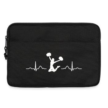 Cheerpom pom girls Mom Cheerleading - Sacoche pour ordinateur portable 13 pouces - noir - Devant