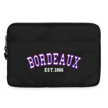 Bordeaux Est. 1966 - Laptop bag 13" - black - Front