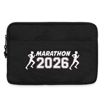 marathon_2026_frauen- - Laptoptasche 13" - Schwarz - Vorne