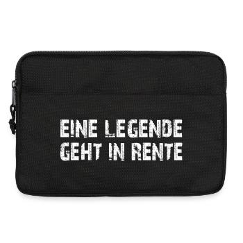 Endlich Rentner - Laptoptasche 13" - Schwarz - Vorne