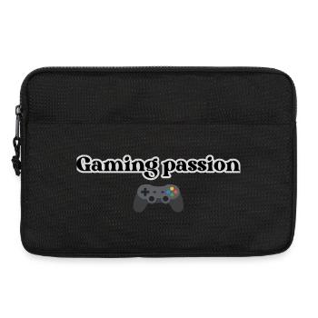 Gaming Passion - Laptoptasche 13" - Schwarz - Vorne
