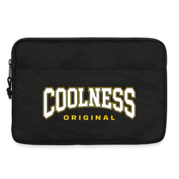 Coolness Original - Laptoptasche 13" - Schwarz - Vorne