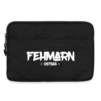 Fehmarn - Ostsee - Insel - Strand - Sommer - Sonne - Laptoptasche 13" - Schwarz - Vorne