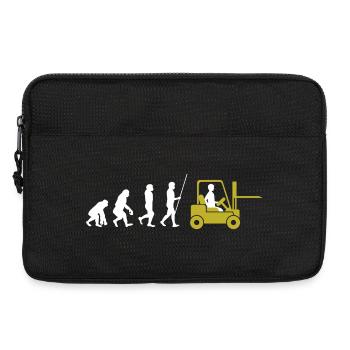 Évolution vers le conducteur de chariot élévateur - Sacoche pour ordinateur portable 13 pouces - noir - Devant