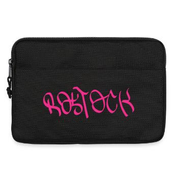 Rostock Graffiti Style T-Shirt - Sacoche pour ordinateur portable 13 pouces - noir - Devant