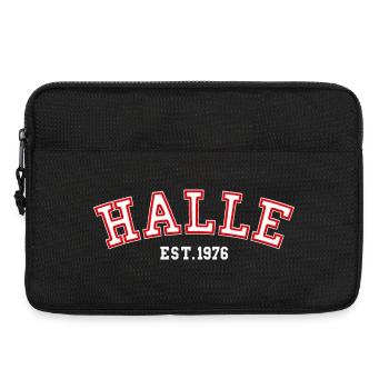 Halle fondée en 1976 - Sacoche pour ordinateur portable 13 pouces - noir - Devant