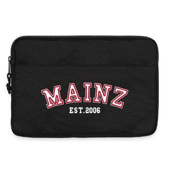 Mainz gegründet 2006 - Laptoptasche 13" - Schwarz - Vorne