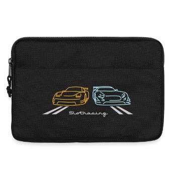 Slot Racing 2 voitures Version 2 - Sacoche pour ordinateur portable 13 pouces - noir - Devant