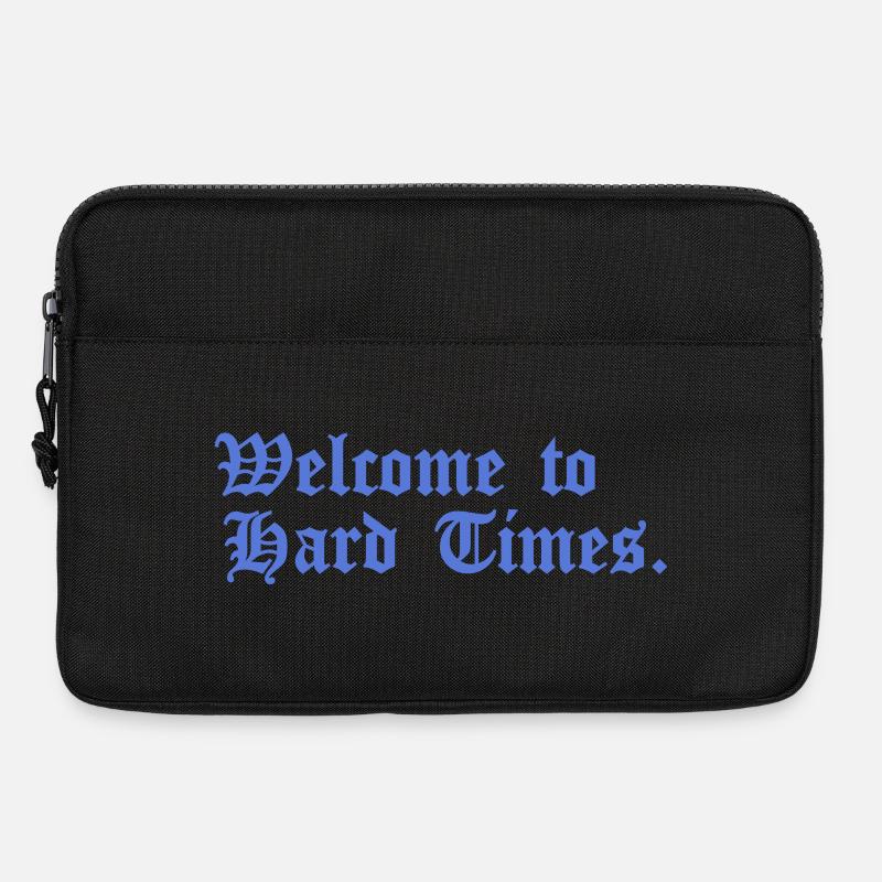 Welcome to Hard Times. - Laptoptasche 13" - Schwarz