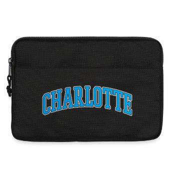 Charlotte Curved Varsity Arc - Laptoptasche 13" - Schwarz - Vorne