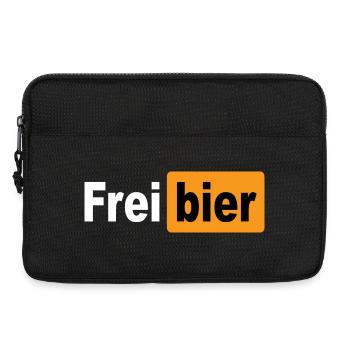 FREIBIER - Laptoptasche 13" - Schwarz - Vorne