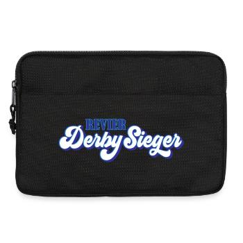 Farben änderbar | Revier Derbysieger - Laptoptasche 13" - Schwarz - Vorne