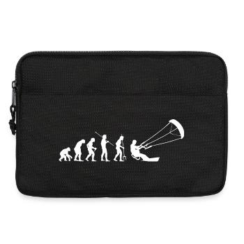 Kitesurfen Kitesurf Kitesurfer Kiteboard - Laptop bag 13" - black - Front