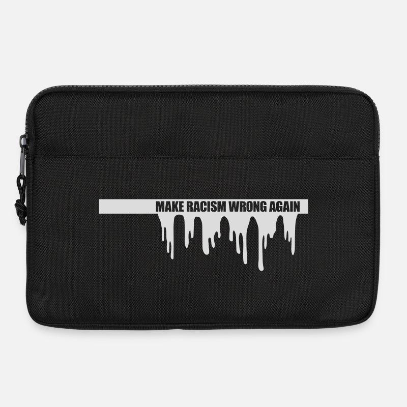 make racism wrong again - Laptoptasche 13" - Schwarz