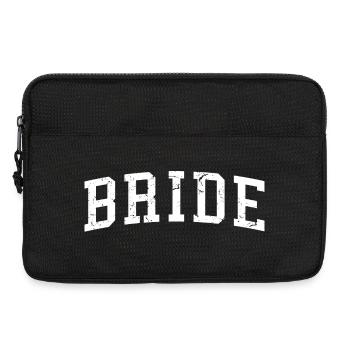 Bride Matching Engagement Bridal Shower Wedding - Laptop bag 13" - black - Front