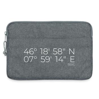 Coordinates Brig - Laptop bag 13" - heather grey - Front
