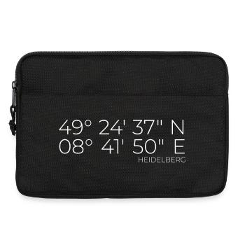 coordinates Heidelberg - Laptop bag 13" - black - Front
