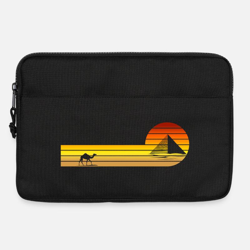 Sunset in Egypt - Laptop bag 13" - black