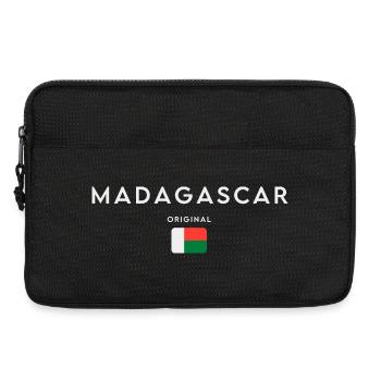 Madagascar flag, Malagasy pride - Laptop bag 13" - black - Front