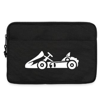 Gokart Racing - Symbol racer - Sacoche pour ordinateur portable 13 pouces - noir - Devant