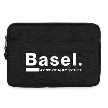 Coordonnées Bâle - Sacoche pour ordinateur portable 13 pouces - noir - Devant