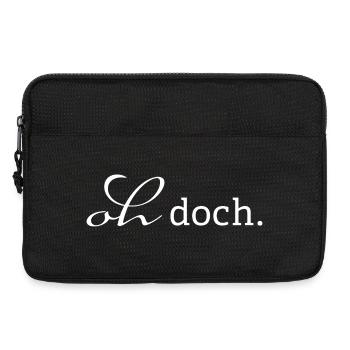 Oh yes. - Laptop bag 13" - black - Front