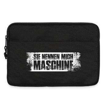 Bodybuilding Bodybuilder Gym Weight Lifting Machine - Laptop bag 13" - black - Front