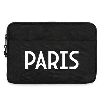 Paris - Sacoche pour ordinateur portable 13 pouces - noir - Devant