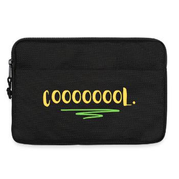 COOOOOOOL- - Sacoche pour ordinateur portable 13 pouces - noir - Devant