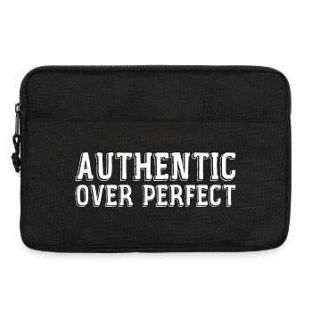 Authentique Plutôt Que Parfait - Sacoche pour ordinateur portable 13 pouces - noir - Devant