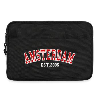 Amsterdam Est.2005 - Sacoche pour ordinateur portable 13 pouces - noir - Devant