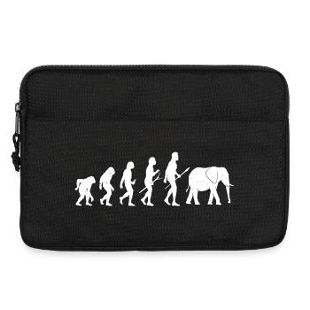 Zoo Zookeeper Zoowärter Vintage Tierpark Tierwelt  - Laptoptasche 13" - Schwarz - Vorne