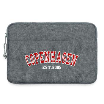 Copenhague Fondé en 2005 - Sacoche pour ordinateur portable 13 pouces - gris chiné - Devant