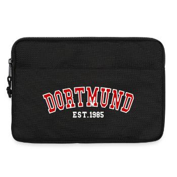 Dortmund Est. 1985 - Laptoptasche 13" - Schwarz - Vorne