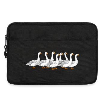 Oies - Sacoche pour ordinateur portable 13 pouces - noir - Devant