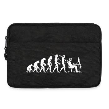 Evolution Gamer – From Prehistoric Man to Gamer - Laptop bag 13" - black - Front