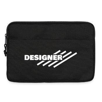 Cadeau pour le créateur - Sacoche pour ordinateur portable 13 pouces - noir - Devant