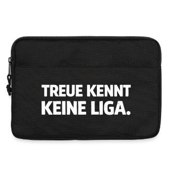 Loyalty Knows No League – Football Statement Shirt - Laptop bag 13" - black - Front