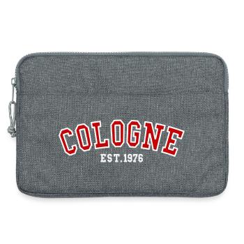 Cologne Est. 1976 - Laptop bag 13" - heather grey - Front