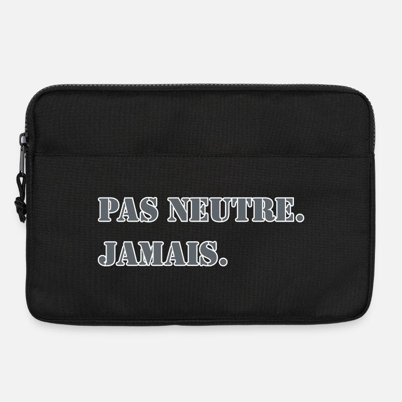 NOT NEUTRAL. NEVER. - Laptop bag 13" - black