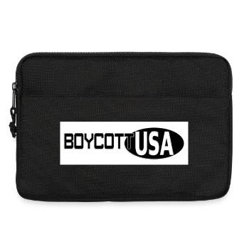 Boycott USA - Sacoche pour ordinateur portable 13 pouces - noir - Devant