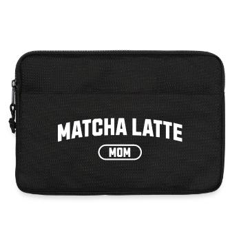 Matcha Latte Mom - Laptop bag 13" - black - Front