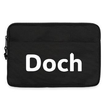 Yes! Funny Saying Shirt – Sarcastic Humor - Laptop bag 13" - black - Front