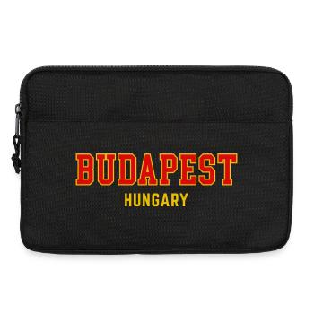 Budapest City Pride Varsity - Laptoptasche 13" - Schwarz - Vorne