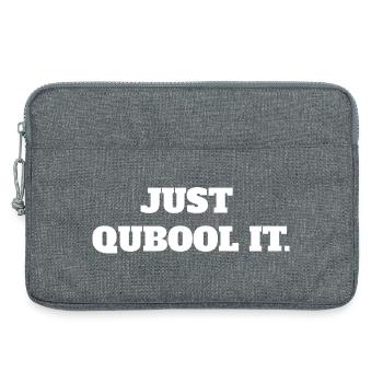 Pakistanische Hochzeitszeremonie Desi Shaadi Nikah Just - Laptoptasche 13" - Grau meliert - Vorne