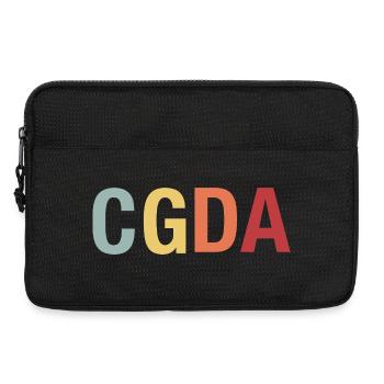 CGDA Bratsche Viola Tuning Saite Musiker retro - Laptoptasche 13" - Schwarz - Vorne